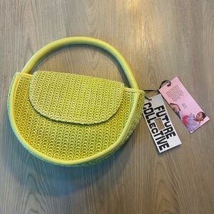 BRAND NEW - Future Collective Alani Noelle Lime Green Handbag